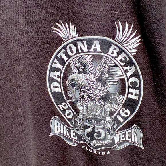 Unisex - Daytona 75th Anniversary Bike Week - Size Medium. - Picture 3 of 5